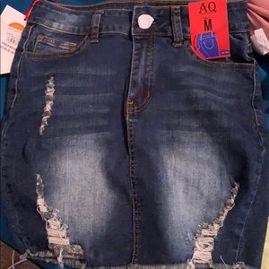 Dark blue Jean skirt